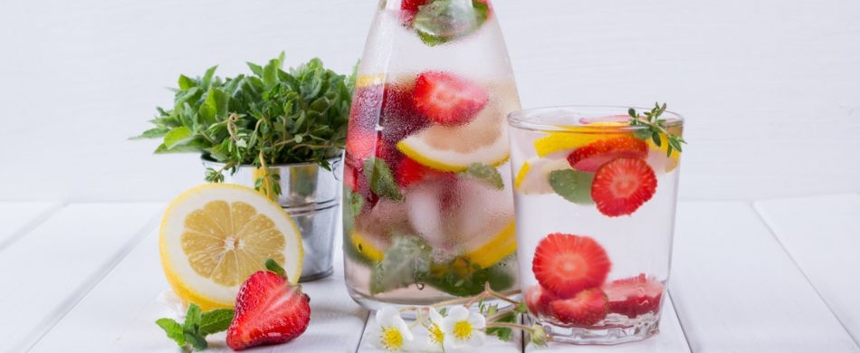 Os benefícios refrescantes da Água Saborizada