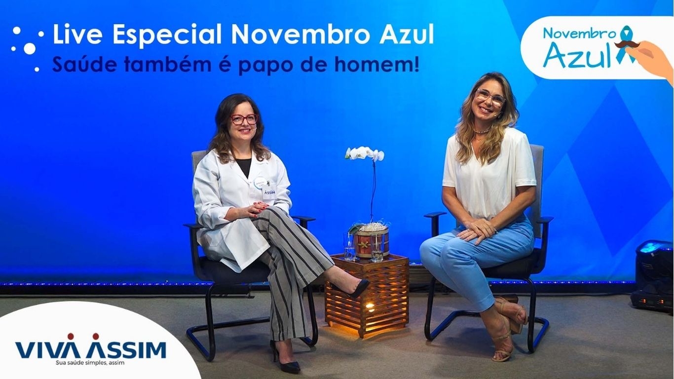 Live Novembro Azul - Saúde também é papo de homem!