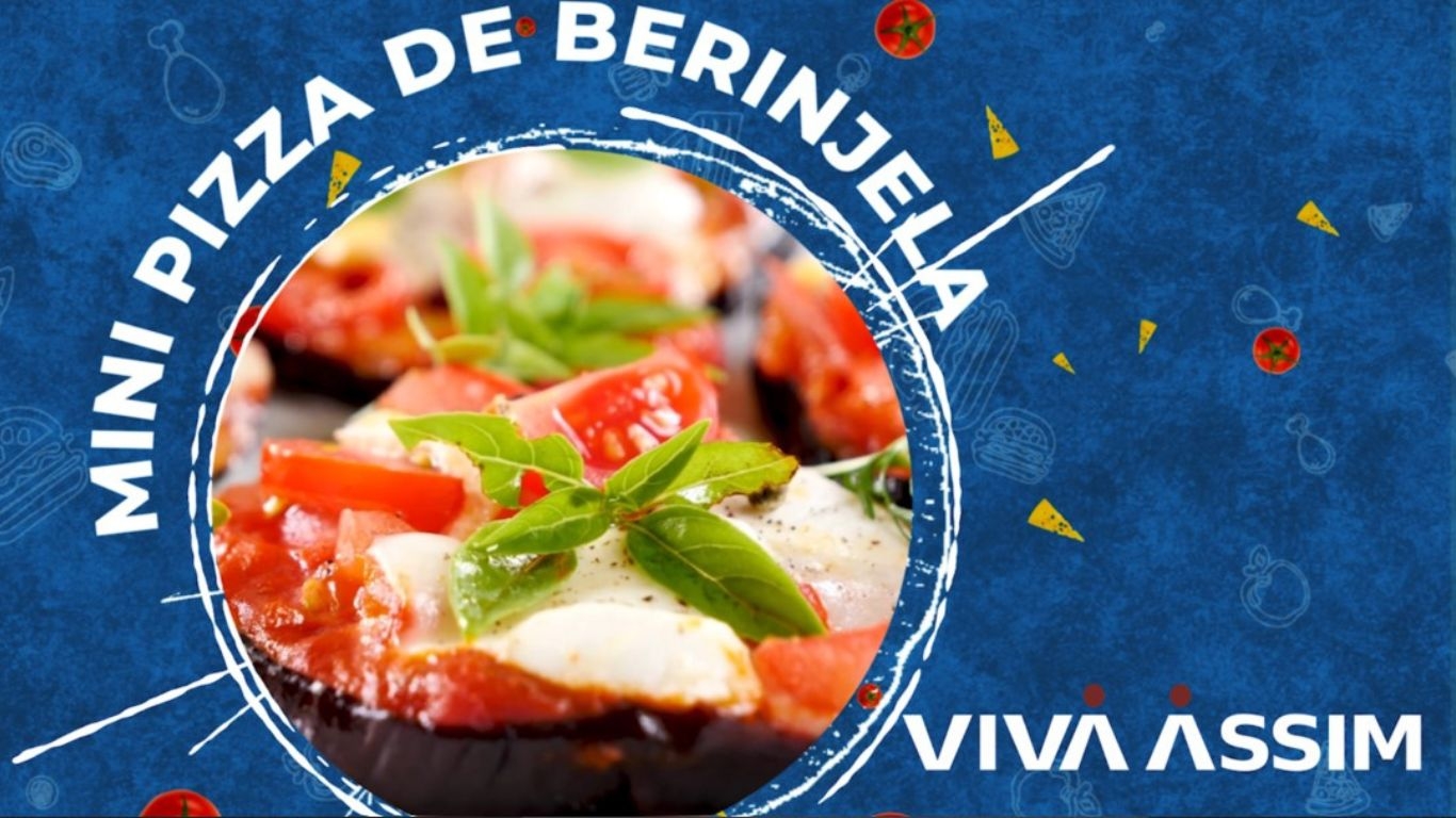 Mini pizza de Berinjela