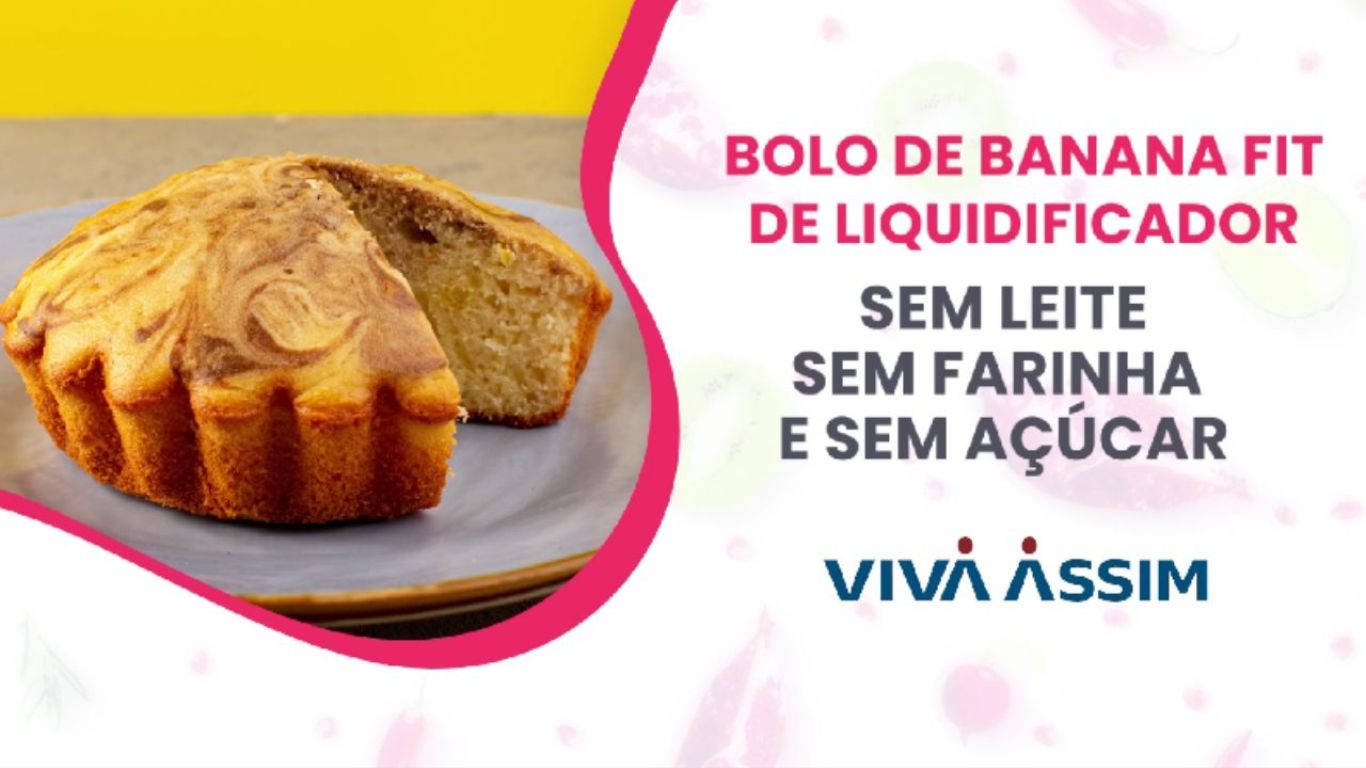 Bolo de Banana Fit