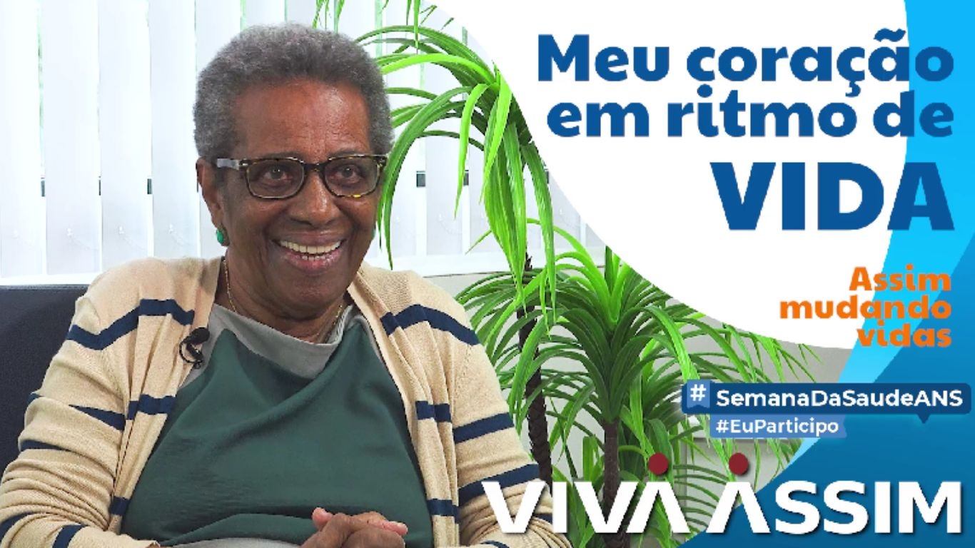 Meu coração em ritmo de vida SemanaDaSaudeANS