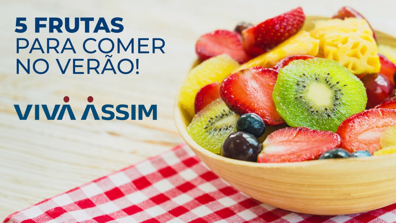 5 Frutas para comer no Verão!